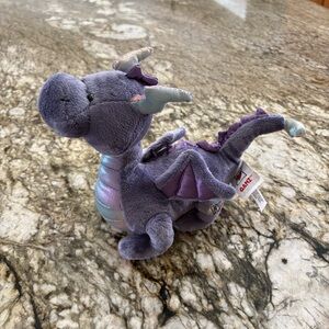 Discontinued Stormy Dragon Webkinz Plush